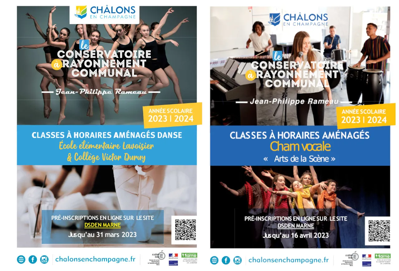 Classes à Horaires Aménagés Danse et Musique - Les inscriptions